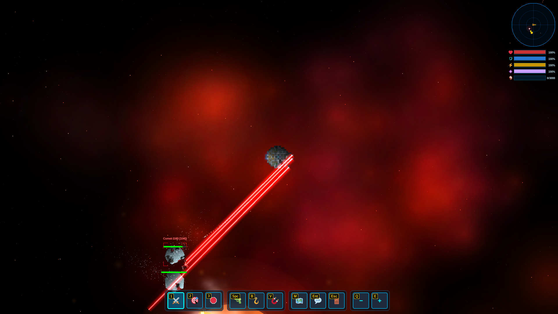Cyber Scouts — real-time combat