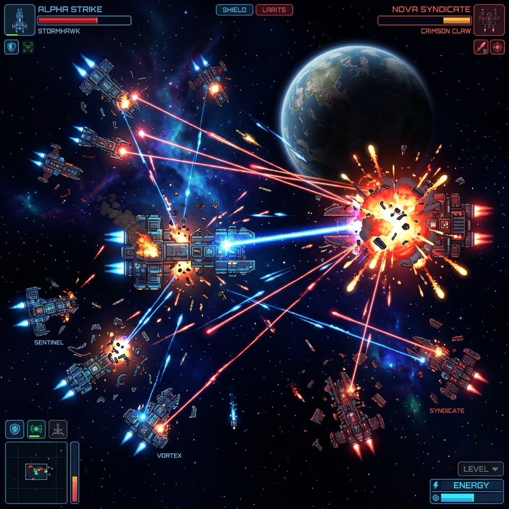 Cyber Scouts — fleet combat